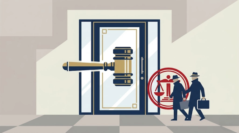 Inspección de Trabajo ante el domicilio social de una empresa que requiere autorización judicial previa según la STS 441/2026 del Tribunal Supremo
